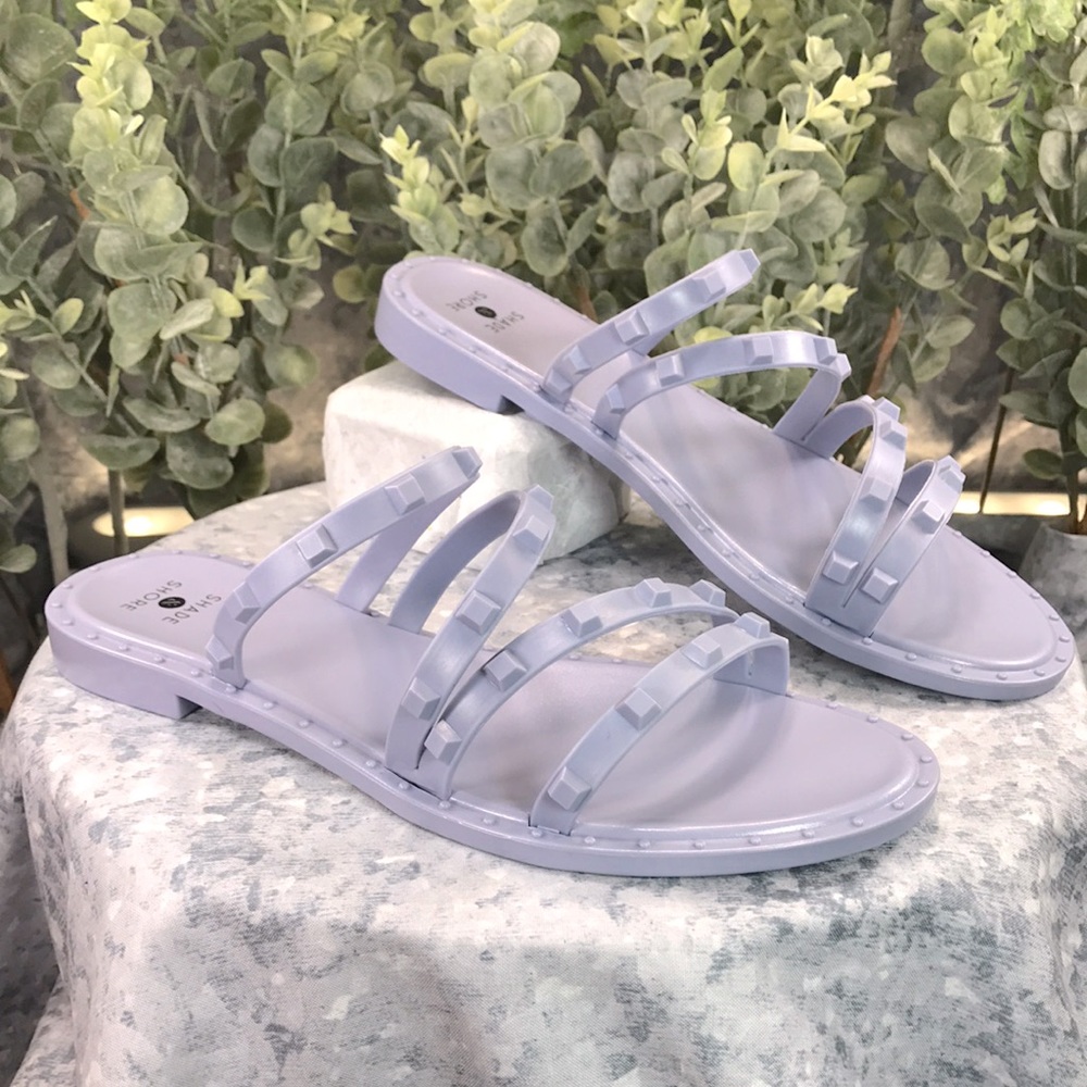 Shade & Shore Lavender Jelly Sandals Women’s 7 ☀️Like NEW Condition☀️